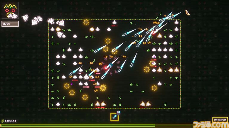 『菜園無双』超爽快な“野菜収穫”ゲームが本日（4/27）配信開始。剣・弓・銃など多彩な武器を用いて、大量の野菜を一気に刈り取れ