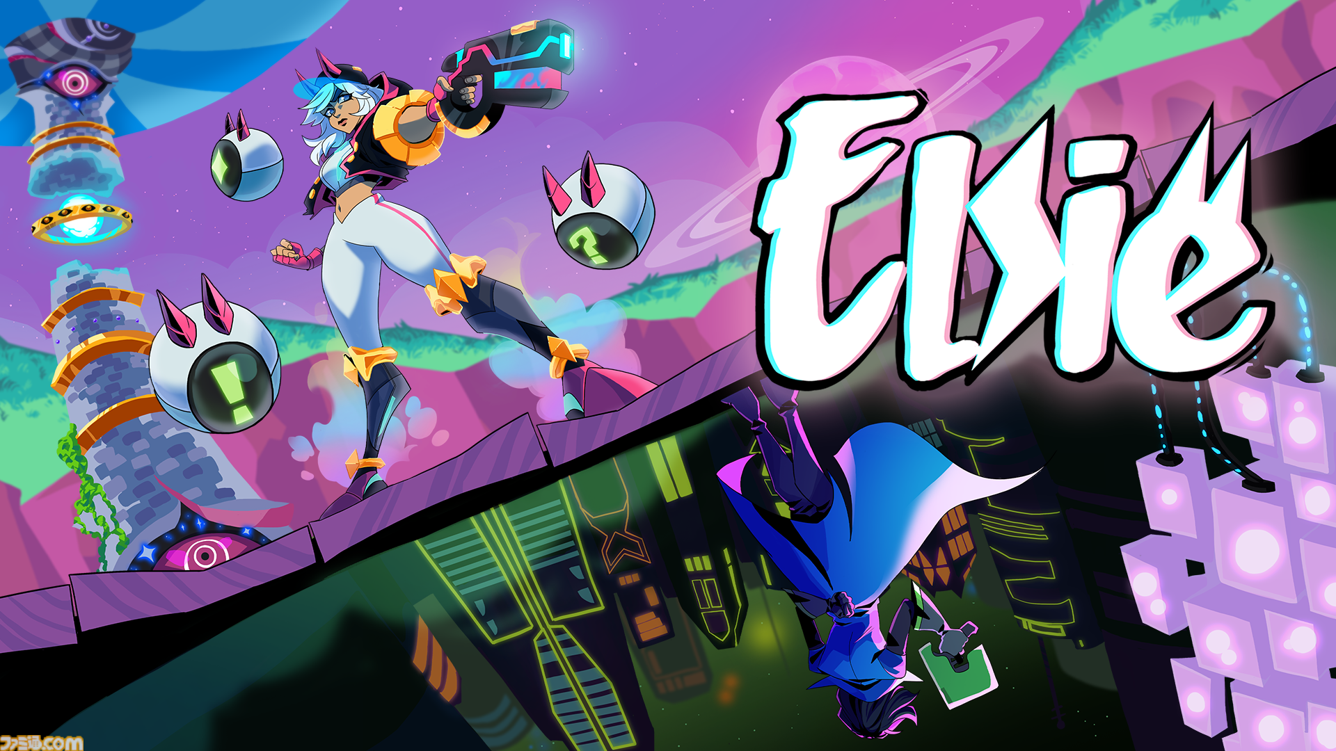 ローグライクアクション『Elsie』PS5/Switch版が発売決定。サイバーな