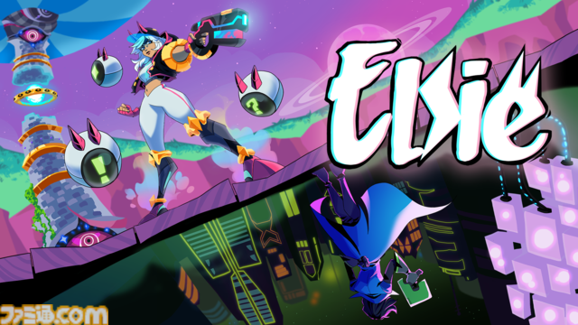 ローグライクアクション『Elsie』PS5/Switch版が発売決定。色彩豊かな世界を飛び回りながらロボット軍団を蹴散らしていく。色覚補正や無敵モードなど多くのアクセシビリティにも対応
