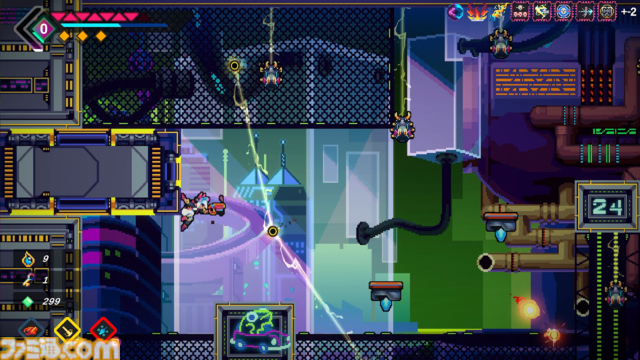 ローグライクアクション『Elsie』PS5/Switch版が発売決定。色彩豊かな世界を飛び回りながらロボット軍団を蹴散らしていく。色覚補正や無敵モードなど多くのアクセシビリティにも対応