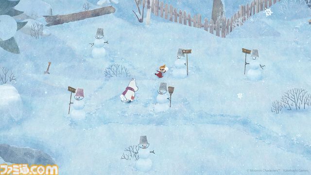 『ムーミントロール︓冬のぬくもり』冬眠中に目覚めちゃったムーミンの冒険パズルアドベンチャーが配信。小説『ムーミン⾕の冬』を基にした物語