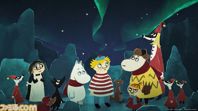 『ムーミントロール︓冬のぬくもり』冬眠中に目覚めちゃったムーミンの冒険パズルアドベンチャーが配信。小説『ムーミン⾕の冬』を基にした物語