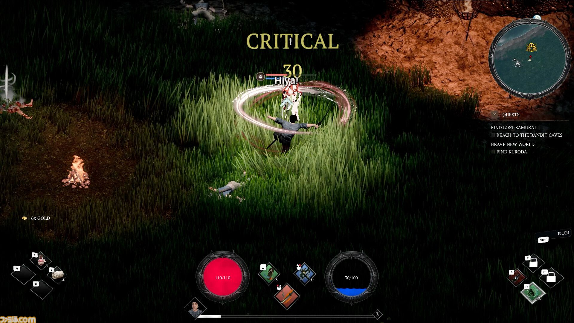 『Ashikai』侍をビルドして妖怪たちを薙ぎ払い、迷宮を斬り抜けるダークファンタジーアクションRPG。Steamページ公開＆ウィッシュリスト受付開始