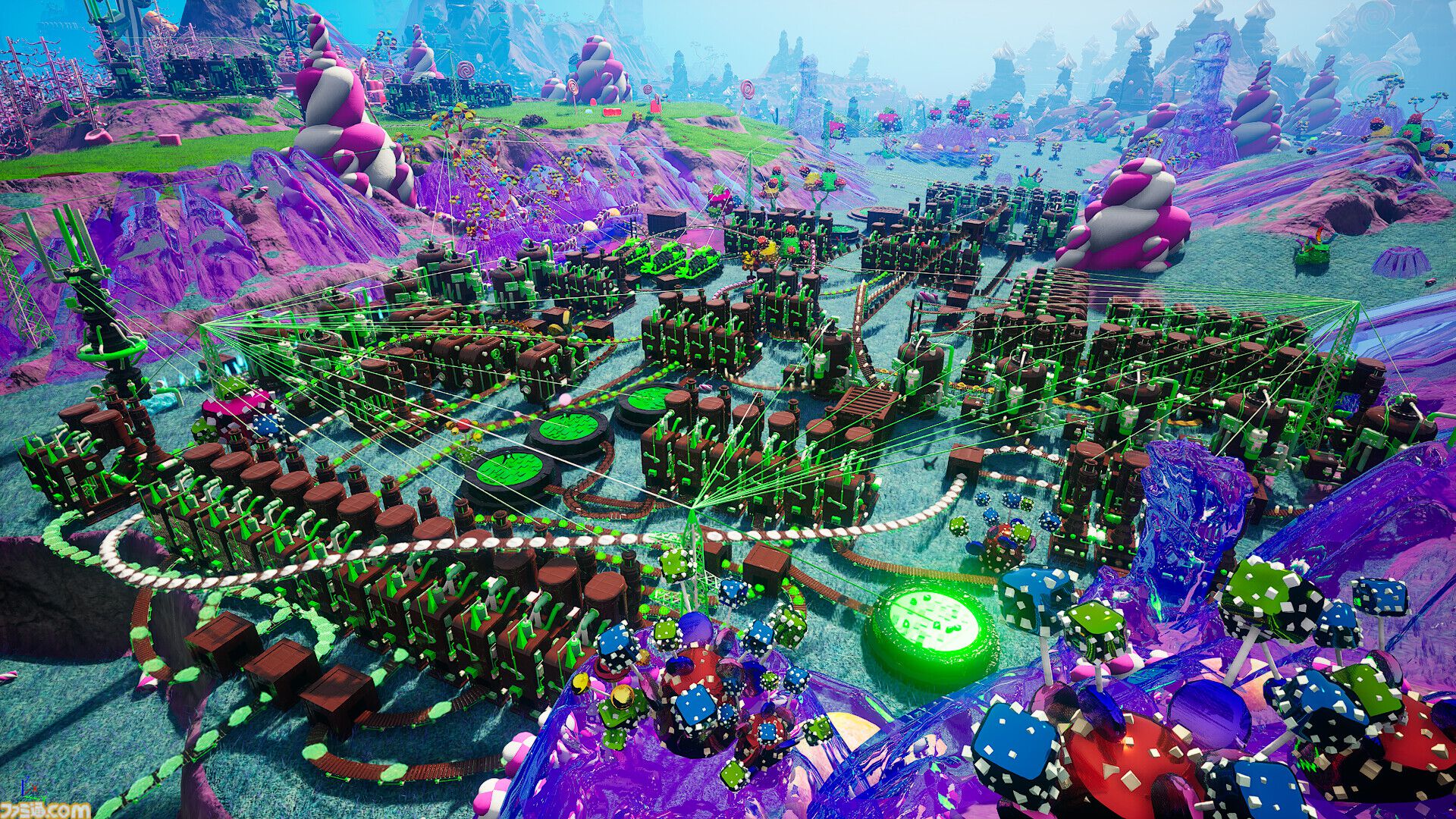 チョコレート工場建設ゲーム『Chocolate Factory』オープンワールドのお菓子な世界で夢のようなひと時を。Steamで6月18日に発売