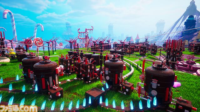チョコレート工場建設ゲーム『Chocolate Factory』オープンワールドのお菓子な世界で夢のようなひと時を。Steamで6月18日に発売