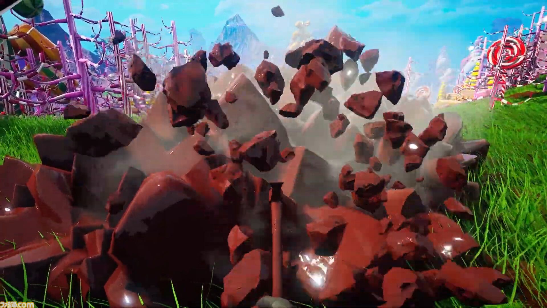 チョコレート工場建設ゲーム『Chocolate Factory』オープンワールドのお菓子な世界で夢のようなひと時を。Steamで6月18日に発売