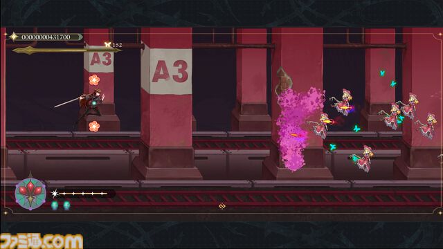 『食魂徒: Blue Pieta』韓国インディー開発が手がける横スク弾幕シューティング。ヴァンパイアハンターと見習い死神が踏み込む謎の都市が明らかに