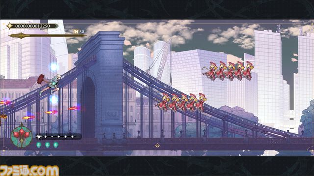 『食魂徒: Blue Pieta』韓国インディー開発が手がける横スク弾幕シューティング。ヴァンパイアハンターと見習い死神が踏み込む謎の都市が明らかに