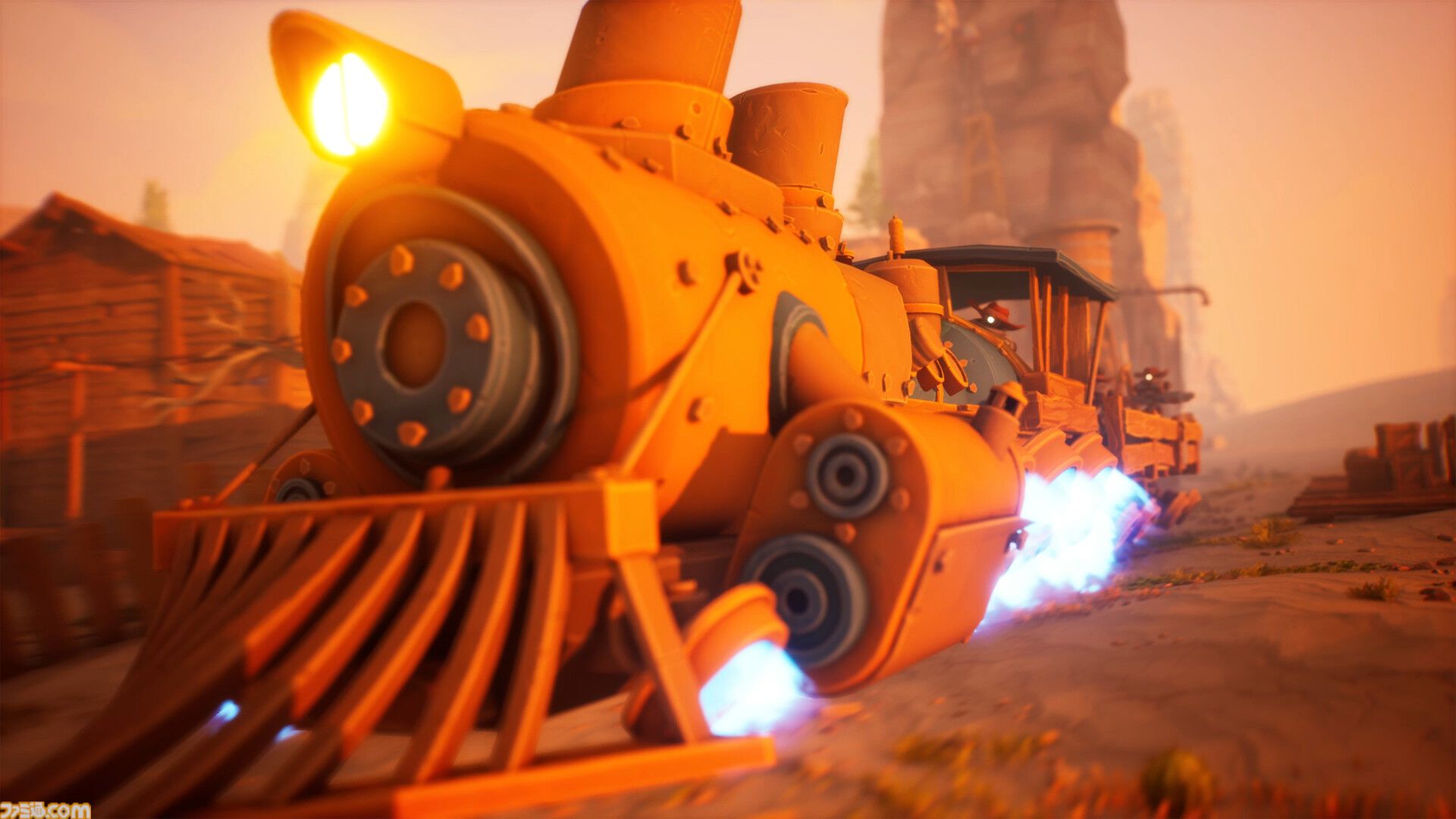 『Far Far West』ロボットカウボーイが武器と呪文で敵を撃退するFPSシューターが4/28に早期アクセスを開始。シブい西部劇かと思いきや意外とファンタジーな世界観