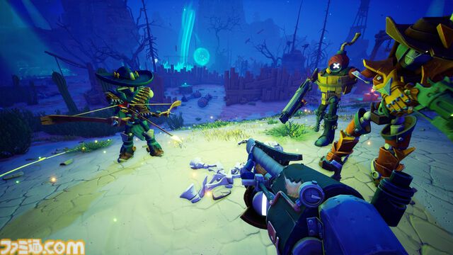 『Far Far West』ロボットカウボーイが武器と呪文で敵を撃退するFPSシューターが4/28に早期アクセスを開始。シブい西部劇かと思いきや意外とファンタジーな世界観