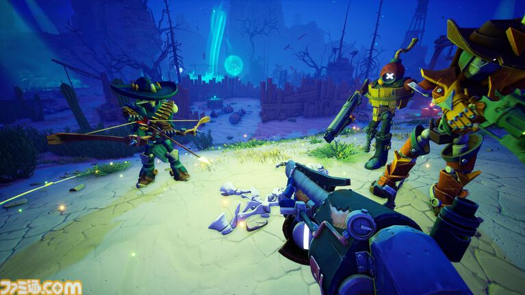 『Far Far West』ロボットカウボーイが武器と呪文で敵を撃退するFPSシューターが4/28に早期アクセスを開始。シブい西部劇かと思いきや意外とファンタジーな世界観