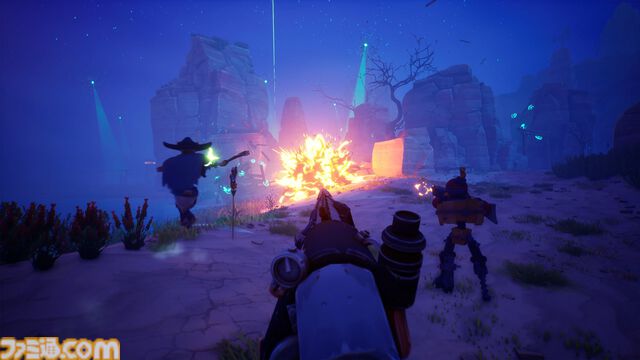 『Far Far West』ロボットカウボーイが武器と呪文で敵を撃退するFPSシューターが4/28に早期アクセスを開始。シブい西部劇かと思いきや意外とファンタジーな世界観