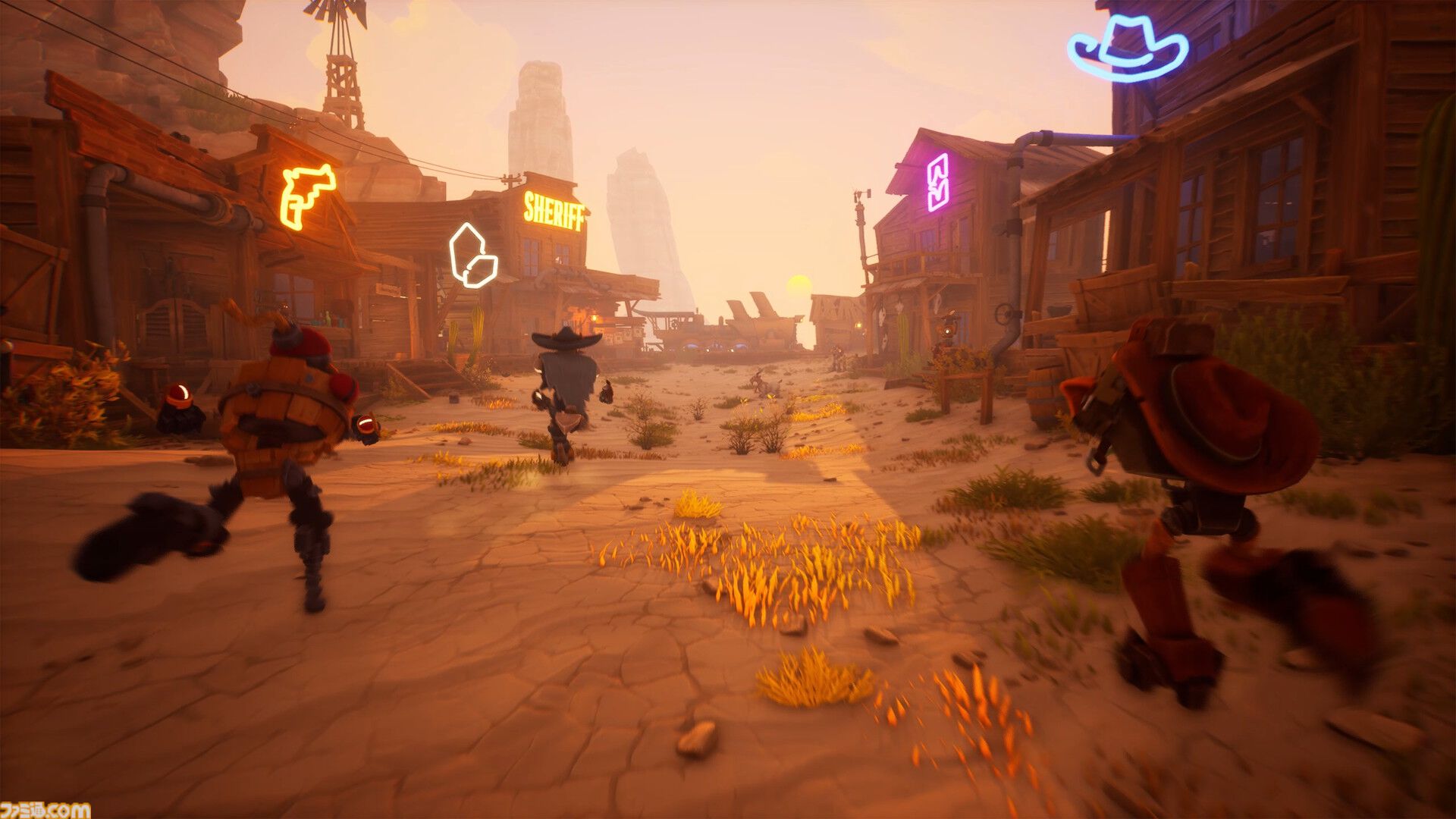 『Far Far West』ロボットカウボーイが武器と呪文で敵を撃退するFPSシューターが4/28に早期アクセスを開始。シブい西部劇かと思いきや意外とファンタジーな世界観