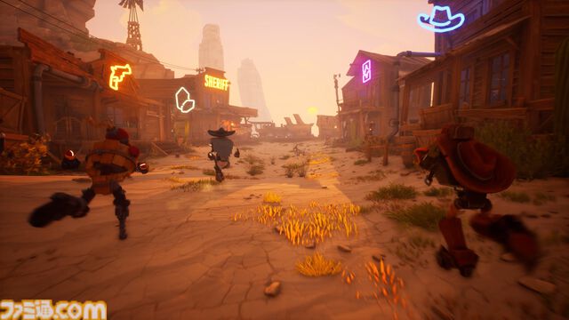 『Far Far West』ロボットカウボーイが武器と呪文で敵を撃退するFPSシューターが4/28に早期アクセスを開始。シブい西部劇かと思いきや意外とファンタジーな世界観