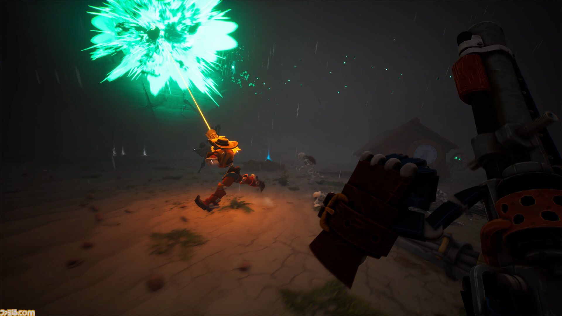 『Far Far West』ロボットカウボーイが武器と呪文で敵を撃退するFPSシューターが4/28に早期アクセスを開始。シブい西部劇かと思いきや意外とファンタジーな世界観