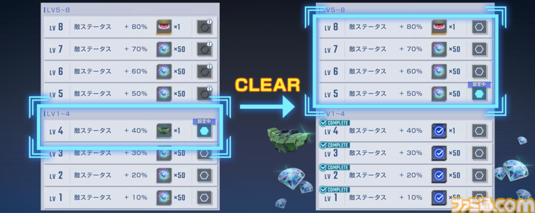 【Gジェネエターナル】強敵襲来“グロムリン”が4/30に開催。チャレンジバトルがまとめてクリアできる機能が追加