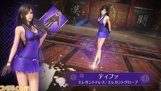 『FF7 エバークライシス』クラウドの女装がまさかの解禁。コルネオの新イベントでクラウド、ティファ、エアリスのドレス姿のウェアが登場。骨太のおなご！