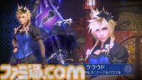 『FF7 エバークライシス』クラウドの女装がまさかの解禁。コルネオの新イベントでクラウド、ティファ、エアリスのドレス姿のウェアが登場。骨太のおなご！