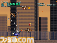 【コンアカ】『ウルフファング 空牙2001』が4/30より配信。性能の異なるボディ、アーム、レッグパーツを組み合わせて多彩な性能の機体で戦う横スクロールシューティング