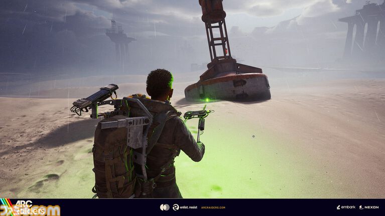 『アークレイダース』“リブン・タイズ”は工場とリゾート地で二分される新マップ。新ARC“タービン”や新マップコンディション“海岸探索”などが登場する大型アップデート“Riven Tides”が実施