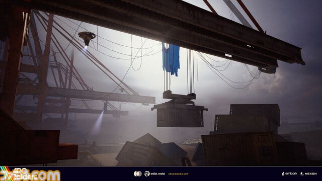 『アークレイダース』“リブン・タイズ”は工場とリゾート地で二分される新マップ。新ARC“タービン”や新マップコンディション“海岸探索”などが登場する大型アップデート“Riven Tides”が実施