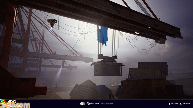 『アークレイダース』“リブン・タイズ”は工場とリゾート地で二分される新マップ。新ARC“タービン”や新マップコンディション“海岸探索”などが登場する大型アップデート“Riven Tides”が実施