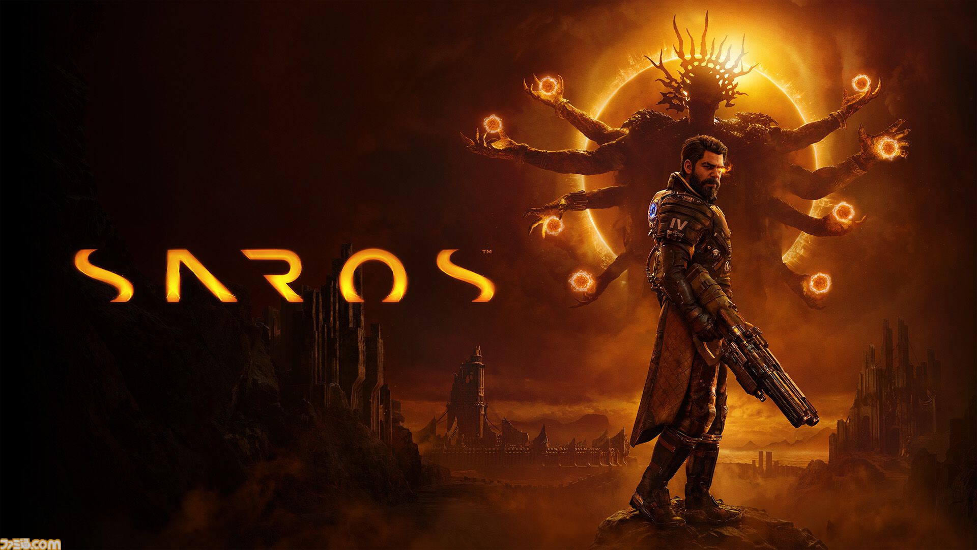 『SAROS』大量に襲い来る敵の弾幕を回避・パリィ・カウンターでしのげ。ハイスピード弾幕TPSが本日（4/30）発売。『Returnal』開発元が手掛ける精神的続編