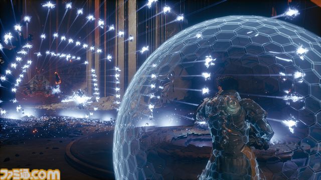 『SAROS』大量に襲い来る敵の弾幕を回避・パリィ・カウンターでしのげ。ハイスピード弾幕TPSが本日（4/30）発売。『Returnal』開発元が手掛ける精神的続編