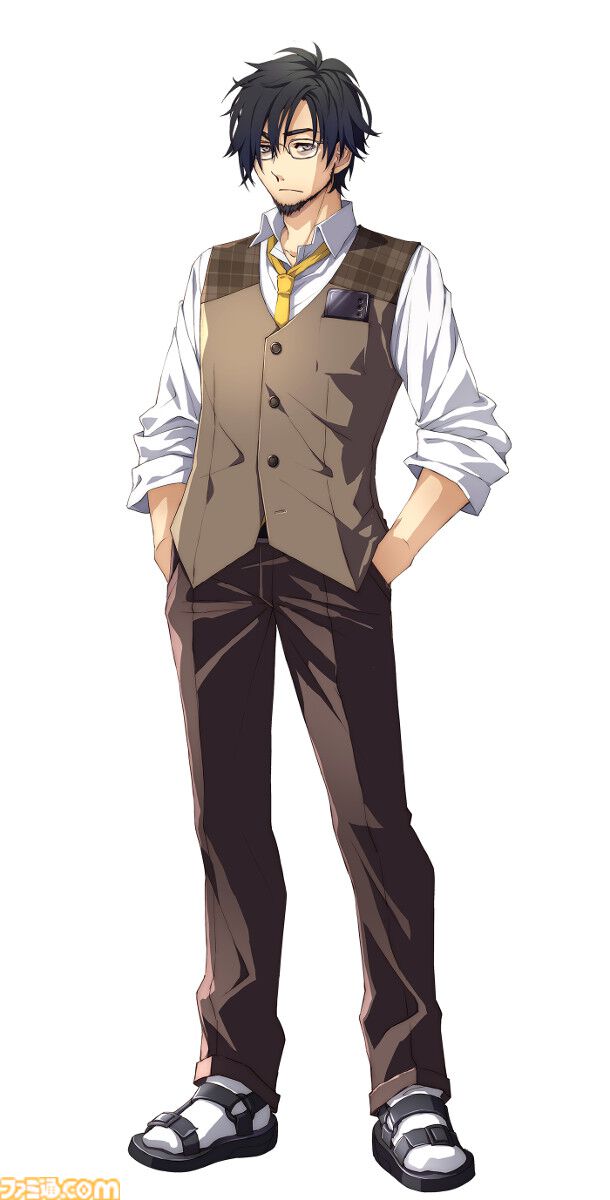 『亰都ザナドゥ -桜花幻舞-』比良坂学園の教師陣・竜宮空穂（声：福島潤）、土岐（声：三宅健太）ら6人のキャラクター情報が公開