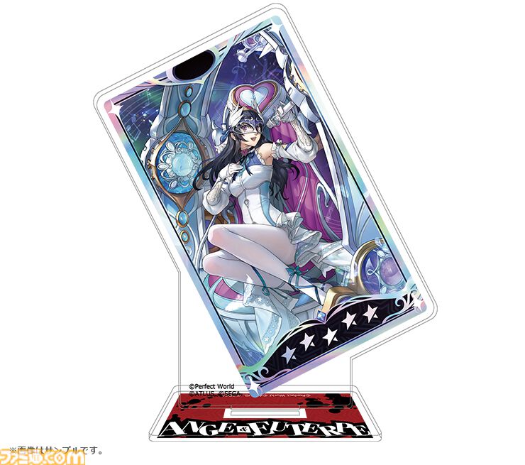 『P5X』長尾愛歌(コードネーム：アンジュ)実装記念の新グッズがアトラスDショップで予約開始。ゲーム内イラストを使用したアクスタ、缶バッジなど
