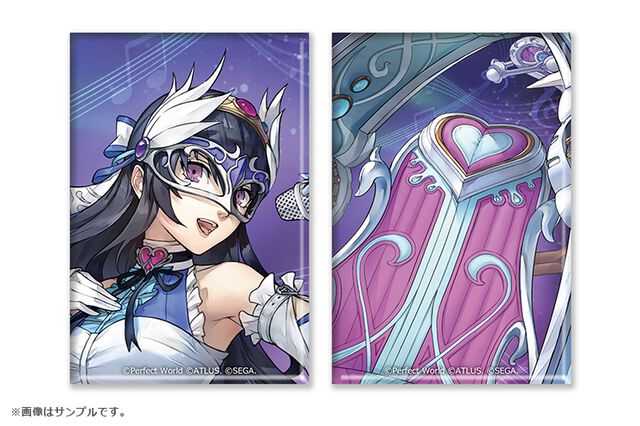 『P5X』長尾愛歌(コードネーム：アンジュ)実装記念の新グッズがアトラスDショップで予約開始。ゲーム内イラストを使用したアクスタ、缶バッジなど