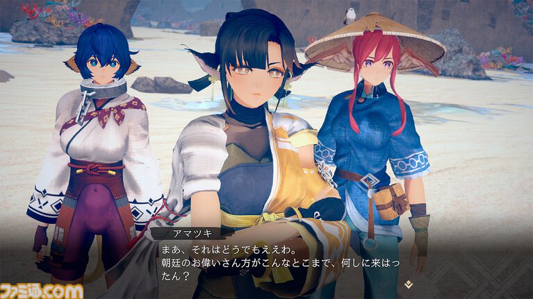 『うたわれるもの 白への道標』船団の頭領・アマツキ（声：上田瞳）など新キャラ情報公開。戦闘システムの新要素“仮神権現”なども明らかに