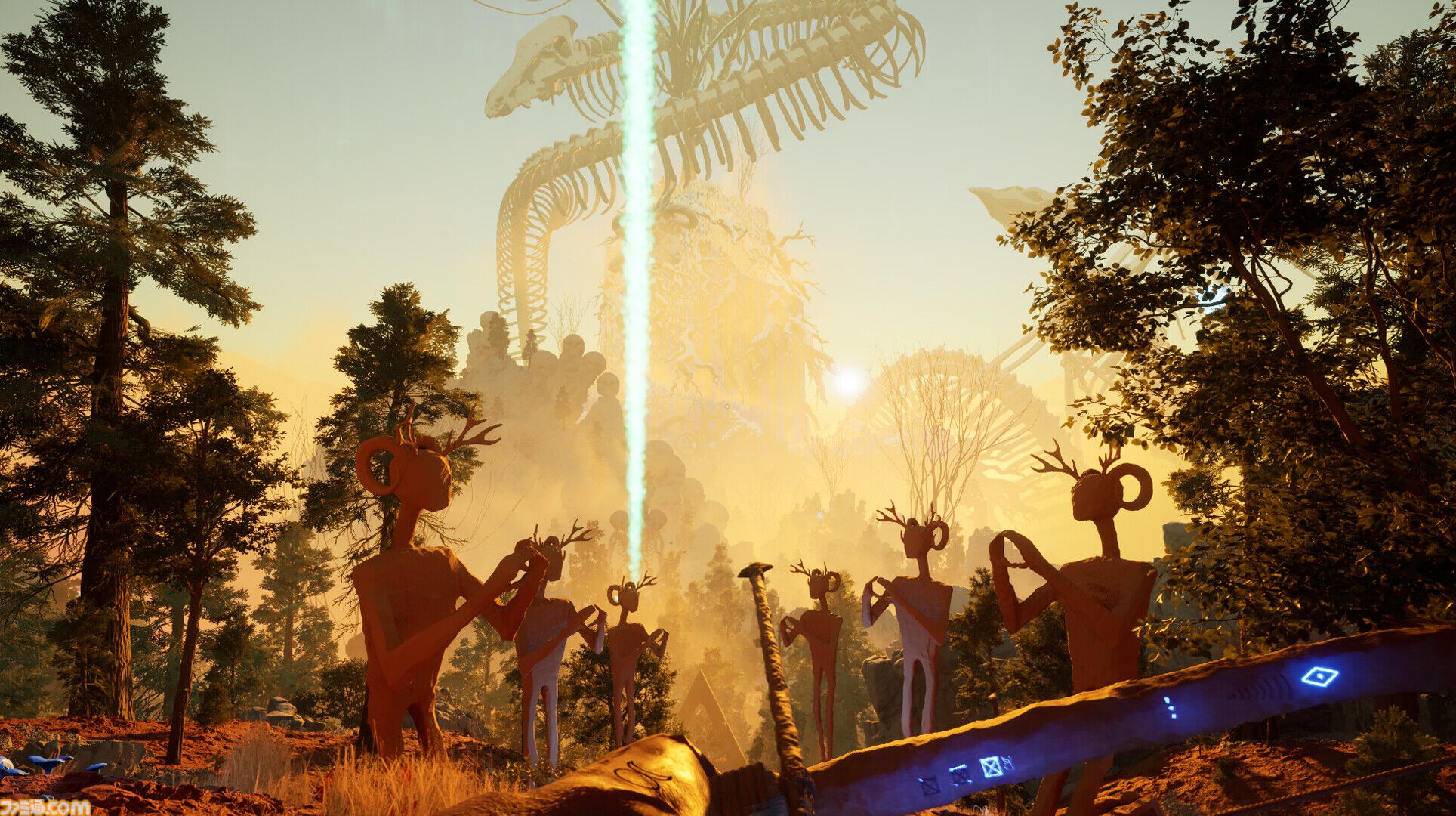 『フォールアウト』『スカイリム』開発者のオープンワールドホラーゲーム『The Axis Unseen』Steamで10月発売。伝説上の怪物を弓で狩る