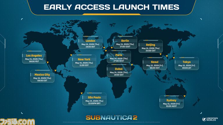 『サブノーティカ2』アーリーアクセスが5月15日0時に開始決定