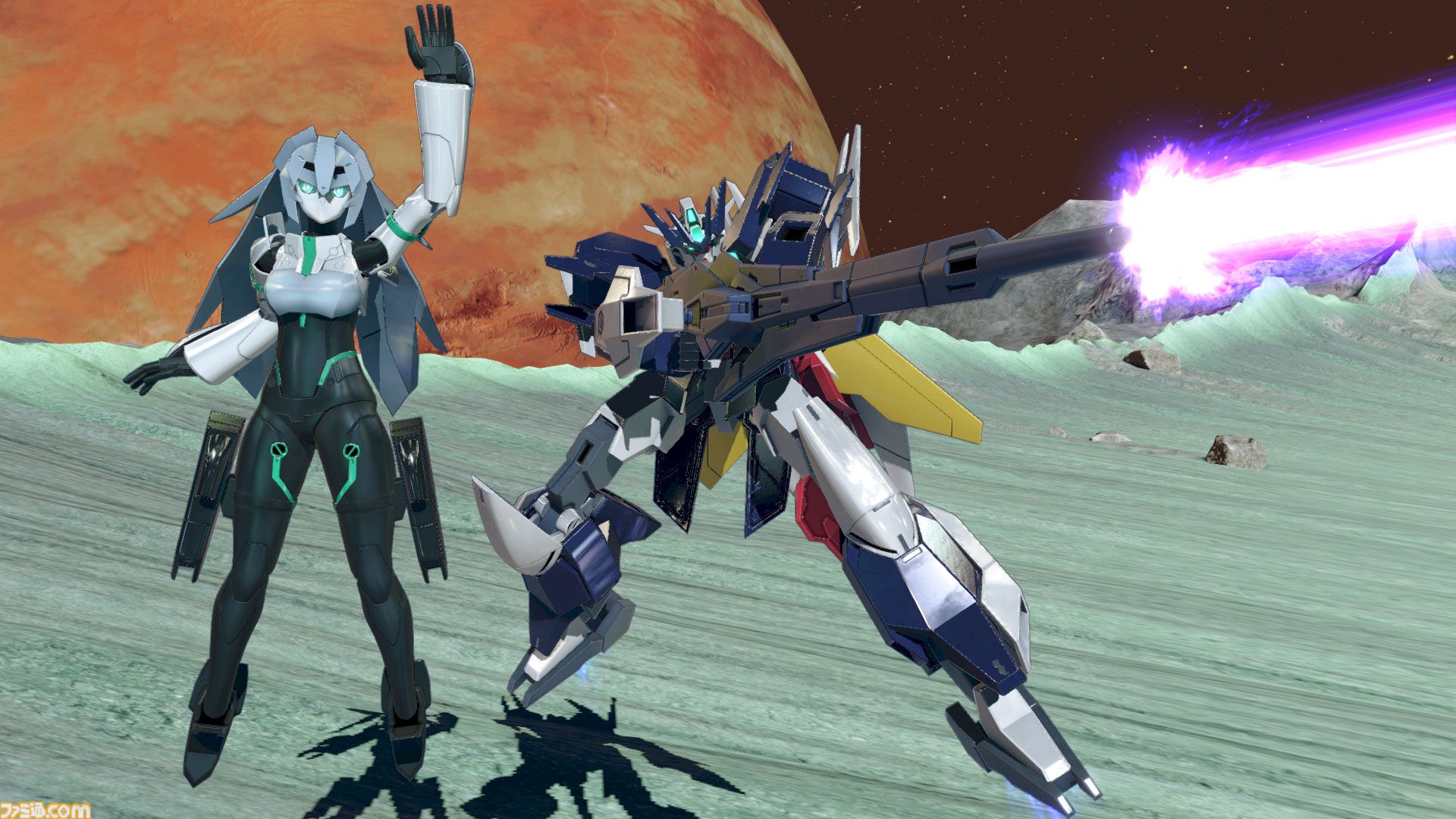 【イニブ】『ガンダム EXVS.2』ウォドムポッド+が5月7日より参戦。多彩な武器を内蔵した“ウォドムポッド”に体術を得意とする"モビルドールメイ"の姿を隠し持つ新機体