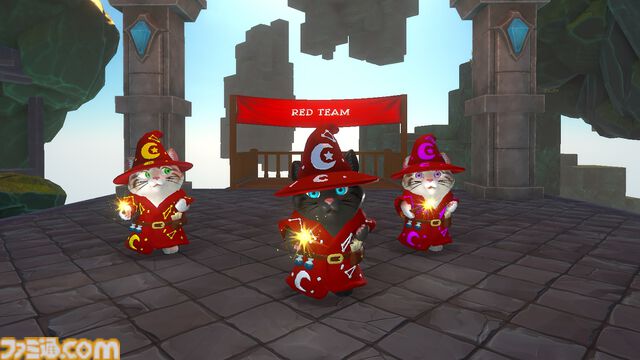 『ねこねこマジック』「ファイアボール！」と叫べば火の玉が飛ぶ。声がそのまま呪文になるねこ魔法使い協力アクションアドベンチャーの無料デモ版が配信