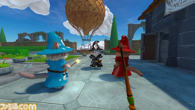『ねこねこマジック』「ファイアボール！」と叫べば火の玉が飛ぶ。声がそのまま呪文になるねこ魔法使い協力アクションアドベンチャーの無料デモ版が配信