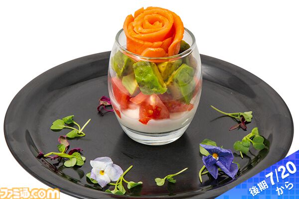 『FF ピクセルリマスター』初のスクエニカフェ東京コラボが6/22より実施。ビッグブリッジのカレーや、“のばら”をかたどったサラダなど懐かしの名シーンを再現したコラボフードやグッズでお出迎え