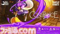 『Constance』追加コンテンツが制作決定。アーティストの精神世界を冒険する2DアクションのSwitch/PS5/Xbox Series X|S版が発売