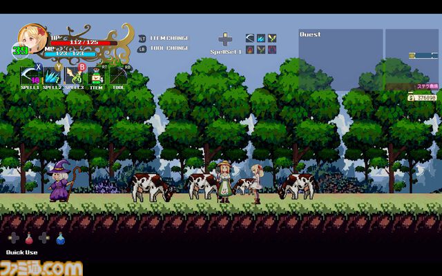 強い魔法使いを目指すメトロイドヴァニア『ウィッチロイドヴァニア』体験版が本日（6/7）配信。オープニングから序盤の舞台までプレイ可能。遊ぶにはコントローラーが必須