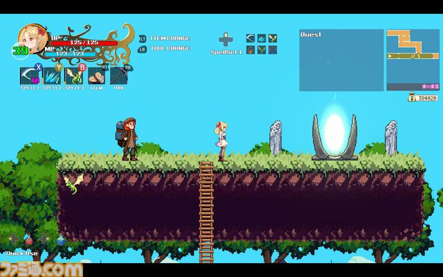 強い魔法使いを目指すメトロイドヴァニア『ウィッチロイドヴァニア』体験版が本日（6/7）配信。オープニングから序盤の舞台までプレイ可能。遊ぶにはコントローラーが必須