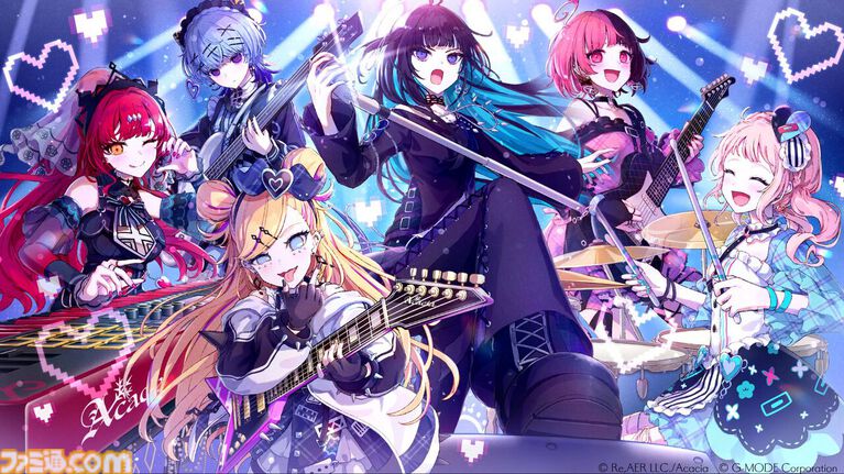 『配信少女ノ裏垢迷宮』ラグドロップスの鍵垢ライブをフォトリポート。不穏なナレーション後にはボーカルキャラの死が明かされる……【はのうら】