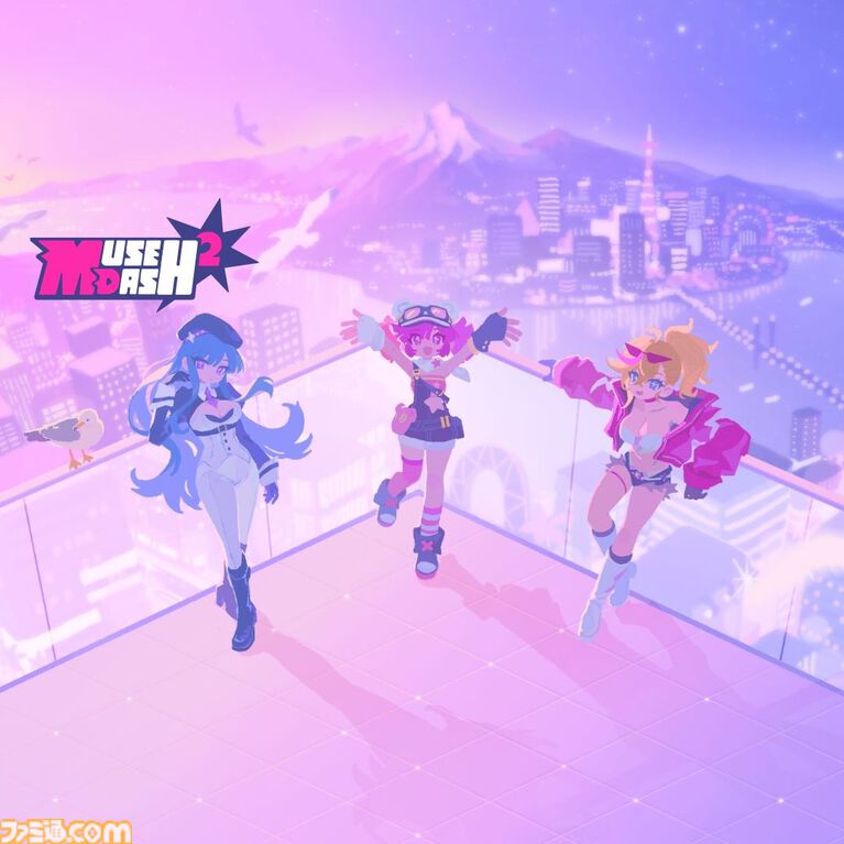 【Muse Dash 2】『ミューズダッシュ』続編の存在が明らかに。アーケード＆モバイルで展開。ランアクション要素を継承し、ビートプレイやマルチプレイ機能を追加