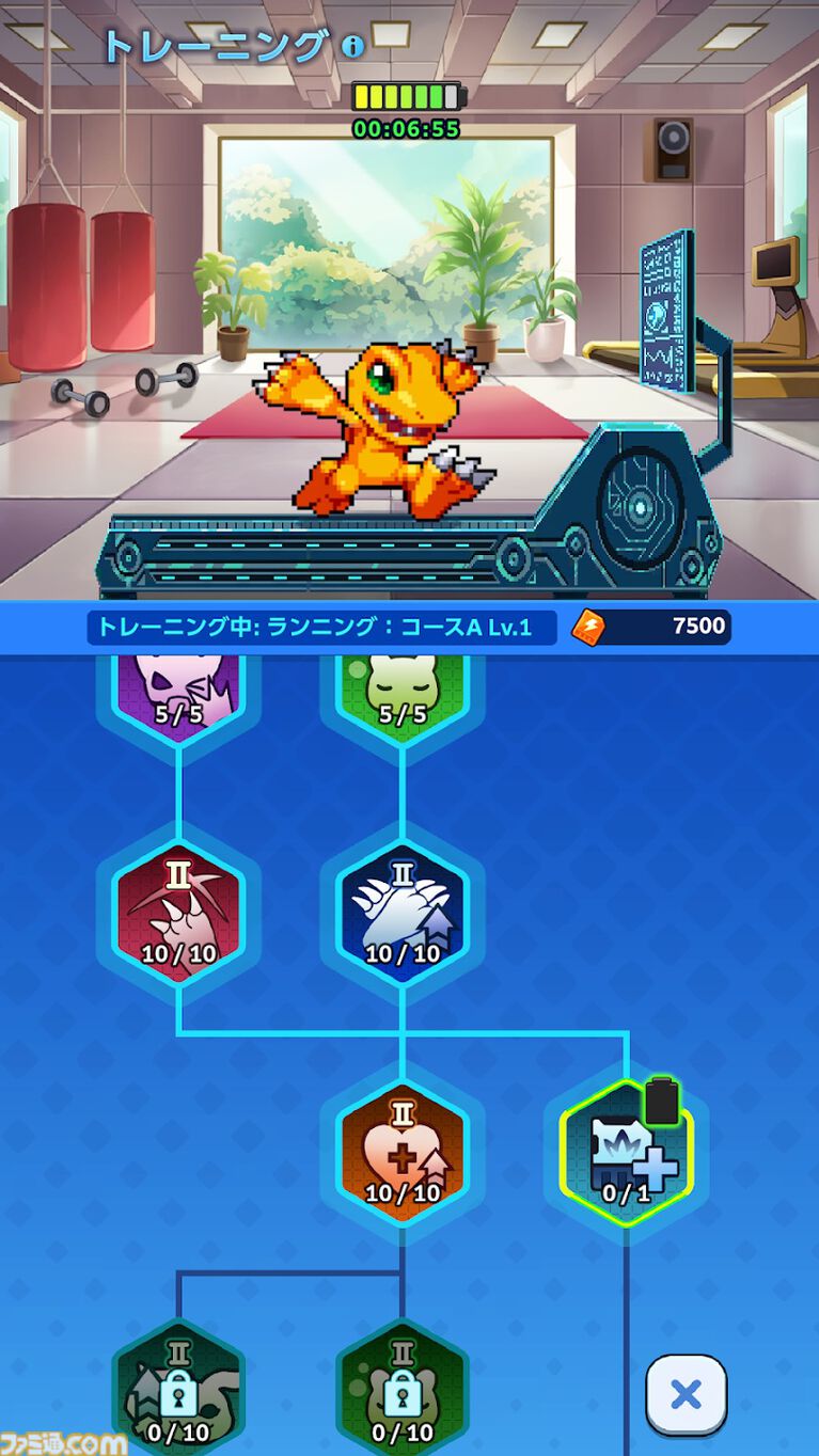 『デジモンUP』スマホ向けデジモン育成RPGは縦画面で手軽にプレイ可能。バトルやトレーニング画面が公開。2026年配信予定、事前登録開始