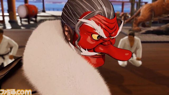 『餓狼伝説 CotW』Mr.カラテが5月参戦。天狗の面を被った謎の男。会場では「ロバ……」と言いかける