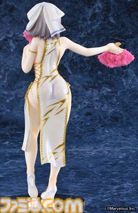 『閃乱カグラNewWave Gバースト』白チャイナドレスを着た雪泉のフィギュアが登場。3Dクリスタルセットが本日（6/7）より予約開始