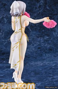 『閃乱カグラNewWave Gバースト』白チャイナドレスを着た雪泉のフィギュアが登場。3Dクリスタルセットが本日（6/7）より予約開始