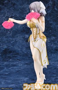 『閃乱カグラNewWave Gバースト』白チャイナドレスを着た雪泉のフィギュアが登場。3Dクリスタルセットが本日（6/7）より予約開始