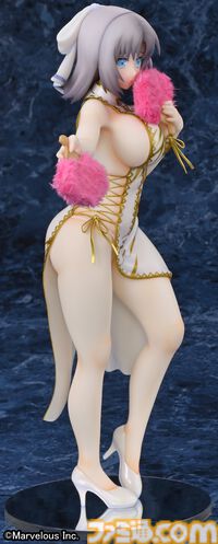 『閃乱カグラNewWave Gバースト』白チャイナドレスを着た雪泉のフィギュアが登場。3Dクリスタルセットが本日（6/7）より予約開始