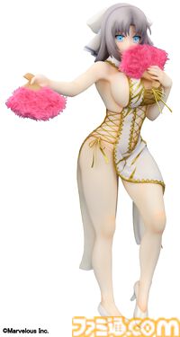 『閃乱カグラNewWave Gバースト』白チャイナドレスを着た雪泉のフィギュアが登場。3Dクリスタルセットが本日（6/7）より予約開始
